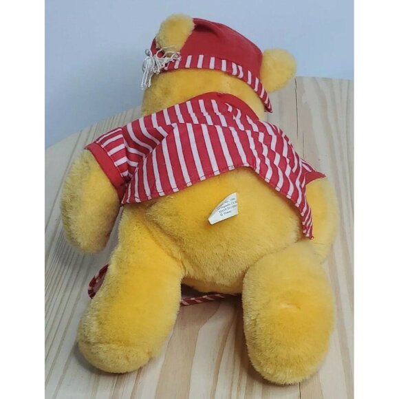 1998 Mattel Winnie the Pooh Bear Only Plush Sleep Sleepover Pajama Fun - Picture 10 of 12